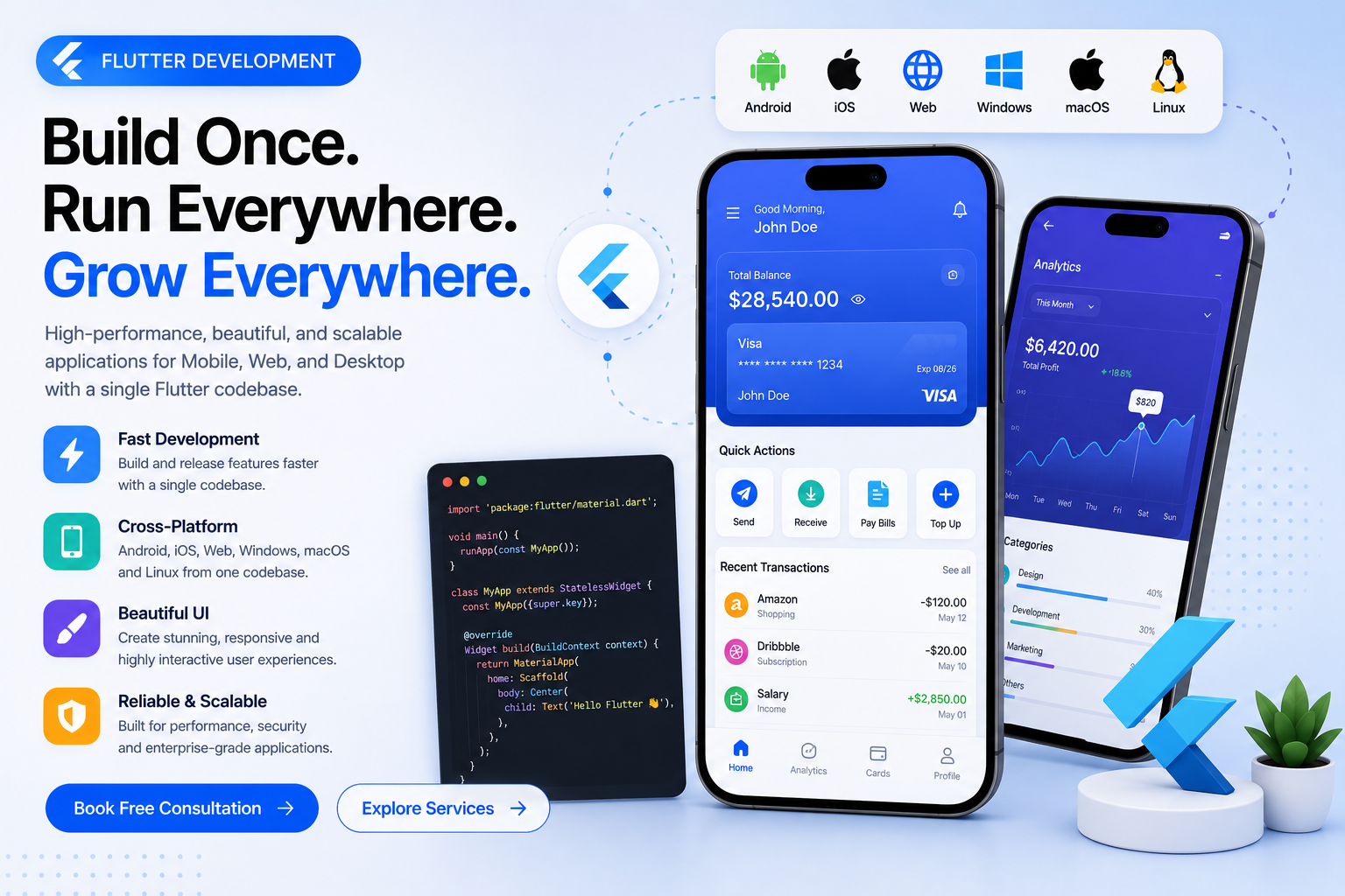 Flutter App Development